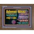 Adonaï-Nissi le pouvoir |de vous sauver[a]. Versets bibliques imprimables à encadrer (GWFREF12635) "45X33"