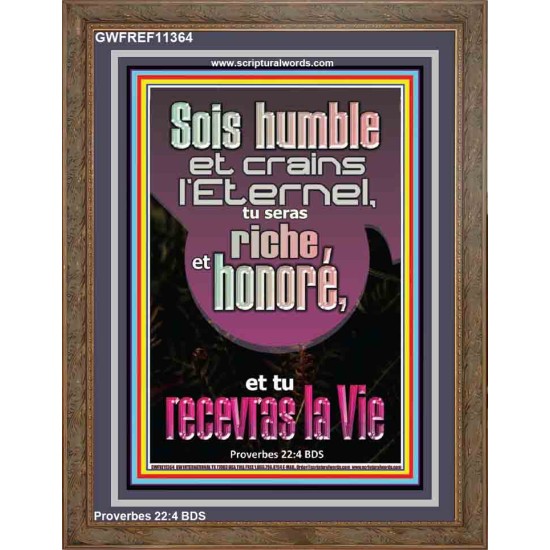 Sois humble et crains l'Eternel, Portrait biblique de puissance unique (GWFREF11364) 