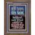 Soyez donc Saints, car je suis Saint. Tableau mural du sanctuaire (GWFREF11378) "33X45"