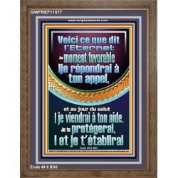 Je te protégerai,|et je t'établirai
  Art & Décoration (GWFREF11577) "33X45"