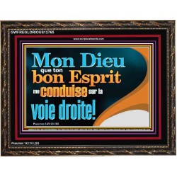 Mon Dieu que ton bon Esprit me conduise sur la voie droite! Décor unique de la Bible de puissance (GWFREGLORIOUS12765) 