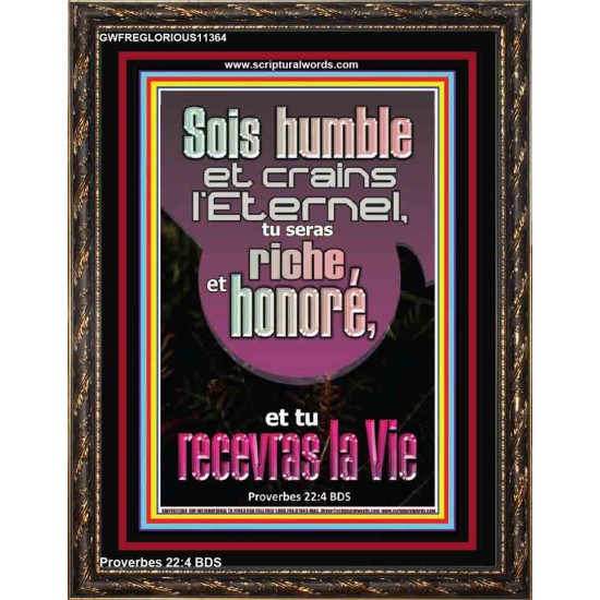 Sois humble et crains l'Eternel, Portrait biblique de puissance unique (GWFREGLORIOUS11364) 