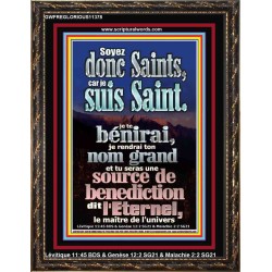 Soyez donc Saints, car je suis Saint. Tableau mural du sanctuaire (GWFREGLORIOUS11378) 