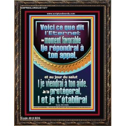 Je te protégerai,|et je t'établirai
  Art & Décoration (GWFREGLORIOUS11577) "33X45"