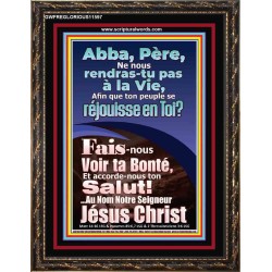 Père, Fais-nous Voir ta Bonté Verset biblique imprimable au portrait (GWFREGLORIOUS11597) "33X45"