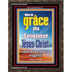 Que la grâce du Seigneur Jésus-Christ soit avec votre esprit! Portrait d'église (GWFREGLORIOUS9654b) 