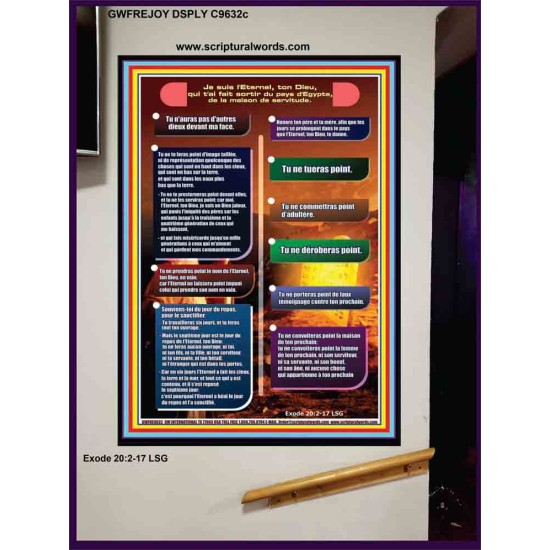 Dix Commandements Image de la puissance éternelle (GWFREJOY9632c) 