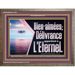 Bien-aimées; Délivrance appartient à L'Eternel. Versets bibliques encadrés (GWFREMARVEL11641) 