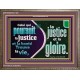 Celui qui poursuit la justice et la bonté Trouve la vie, la justice et la gloire. Versets bibliques encadrés personnalisés (GWFREMARVEL11642) 