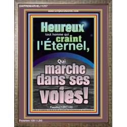 Heureux tout homme qui craint l'Éternel, Qui marche dans ses voies! Portraits Peintures Bibliques (GWFREMARVEL11257) 