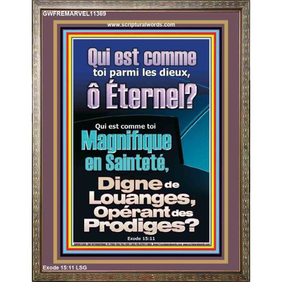 Qui est comme toi Magnifique en Sainteté, Digne de Louanges, Opérant des Prodiges? Chambre d'enfants (GWFREMARVEL11369) 