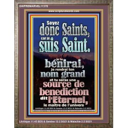 Soyez donc Saints, car je suis Saint. Tableau mural du sanctuaire (GWFREMARVEL11378) 