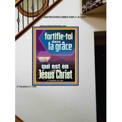 fortifie-toi dans la grâce qui est en Jésus Christ Versets bibliques (GWFREOVERCOMER11273) 