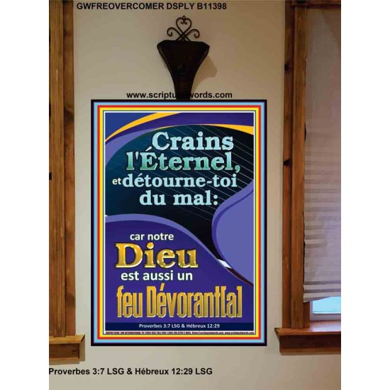 Crains l'Éternel, et détourne-toi du mal:  Portrait biblique unique (GWFREOVERCOMER11398) 