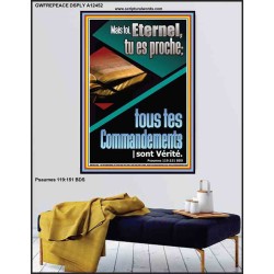 sur Mais toi, Eternel, tu es proche; tous tes Commandements sont Vérité. Pouvoir ultime Poster (GWFREPEACE12452) 