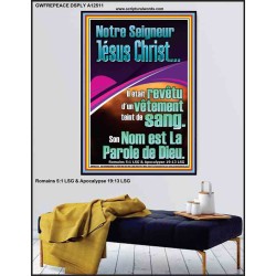 Son Nom est La Parole de Dieu. Oeuvre chrétienne Poster (GWFREPEACE12511) 