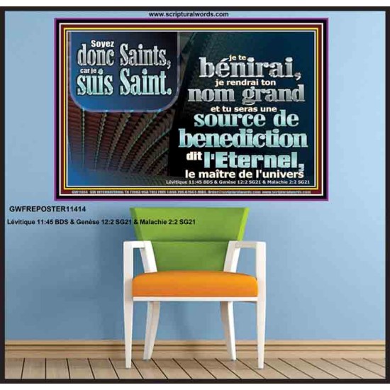 Soyez donc Saints, car je suis Saint.  Affiche d'église (GWFREPOSTER11414) 