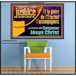 Et la gloire de l'Éternel t'accompagnera...au nom de Notre Seigneur Jésus Christ. Pouvoir ultime Poster (GWFREPOSTER12739) "38X26"