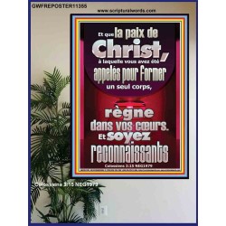 soyez reconnaissants Bible de puissance unique Poster (GWFREPOSTER11355) 