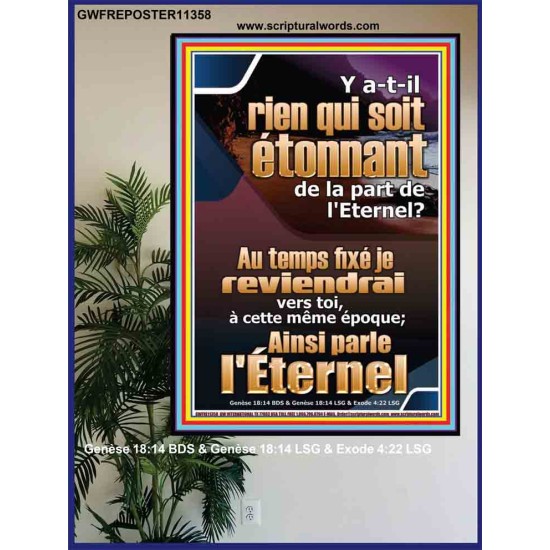 Au temps fixé je reviendrai vers toi,  Pouvoir éternel Poster (GWFREPOSTER11358) 