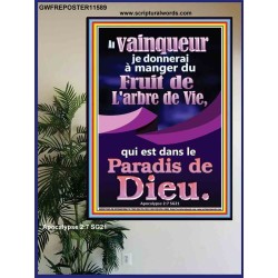 Fruit de L'arbre de Vie, qui est dans Affiche; Affiche d'art mural chrétien contemporain (GWFREPOSTER11589) "24X36"