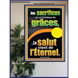 des sacrifices un cri d'actions de grâces, Peintures bibliques (GWFREPOSTER12478) 