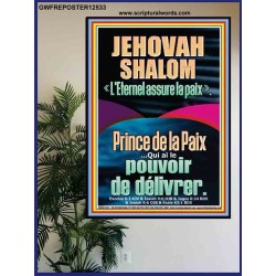 JEHOVAH SHALOM « L'Eternel assure la paix » Chambre d'enfants (GWFREPOSTER12533) 