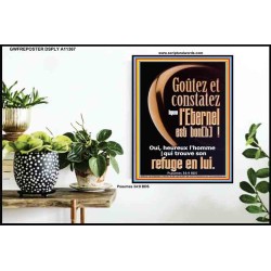 Goûtez et constatez |que l'Eternel est bon[b]!  Pouvoir éternel Poster (GWFREPOSTER11367) "24X36"