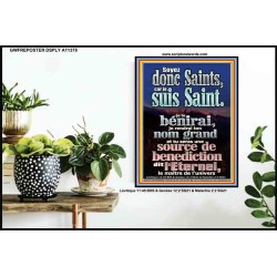 Soyez donc Saints, car je suis Saint. Photo de la chambre des enfants (GWFREPOSTER11378) "24X36"