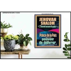 JEHOVAH SHALOM « L'Eternel assure la paix » Chambre d'enfants (GWFREPOSTER12533) 