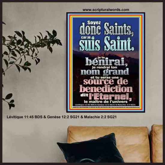 Soyez donc Saints, car je suis Saint. Photo de la chambre des enfants (GWFREPOSTER11378) 