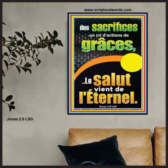 des sacrifices un cri d'actions de grâces, Peintures bibliques (GWFREPOSTER12478) 