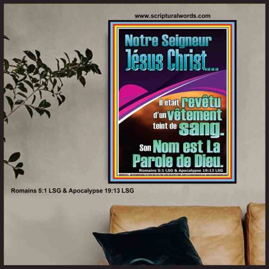 Son Nom est La Parole de Dieu. Oeuvre chrétienne Poster (GWFREPOSTER12511) 