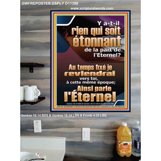 Au temps fixé je reviendrai vers toi,  Pouvoir éternel Poster (GWFREPOSTER11358) 