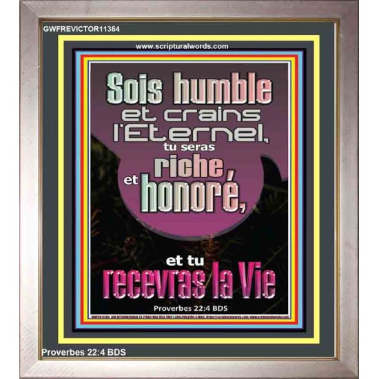 Sois humble et crains l'Eternel, Portrait biblique de puissance unique (GWFREVICTOR11364) 