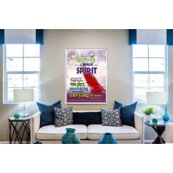 WALK IN THE SPIRIT   Large Framed Scripture Wall Art   (GWABIDE 1667)   "16X24"