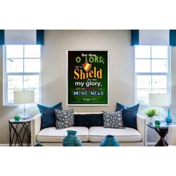 A SHIELD FOR ME   Bible Verses For the Kids Frame    (GWABIDE 1752)   "16X24"