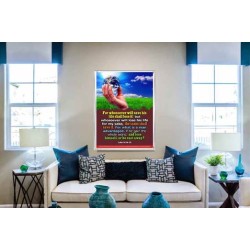 WHOSOEVER   Bible Verse Framed for Home   (GWABIDE 3779)   "16X24"