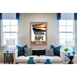 THERE IS HOPE IN THINE END   Contemporary Christian poster   (GWABIDE 4921)   