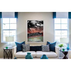 WHEN YE STAND PRAYING FORGIVE   Bible Verse Frame for Home Online   (GWABIDE 5181)   "16X24"