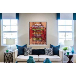 WATCH YOUR WORDS   Bible Scriptures on Love Acrylic Glass Frame   (GWABIDE 6651)   "16X24"