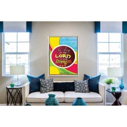 THE JOY OF THE LORD   Contemporary Christian Paintings Frame   (GWABIDE 6854)   