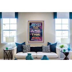 TRUST IN THE LORD   Bible Verses Frame for Home   (GWABIDE 7238)   "16X24"