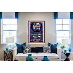 TRUTH OF THY SALVATION   Framed Bible Verses   (GWABIDE 8017)   "16X24"