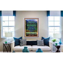 A WATCHMAN   Framed Sitting Room Wall Decoration   (GWABIDE 8185)   