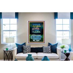 THE LORD HAS GIVEN YOU THIS LAND   Christian Wall Dcor Frame   (GWABIDE 8595)   