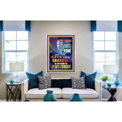 THE LORD WILL GIVE YOU GOOD SUCCESS   Bible Verse Framed for Home   (GWABIDE 8687)   