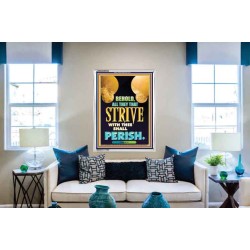ALL THEY THAT STRIVE WITH YOU   Contemporary Christian Poster   (GWABIDE 9252)   