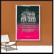ALL THINGS WORK FOR GOOD TO THEM THAT LOVE GOD   Acrylic Glass framed scripture art   (GWABIDE 1036)   