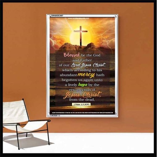 ABUNDANT MERCY   Christian Quote Framed   (GWABIDE 3907)   